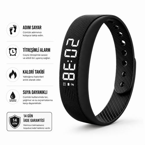 Titreşimli Alarm Bileklik